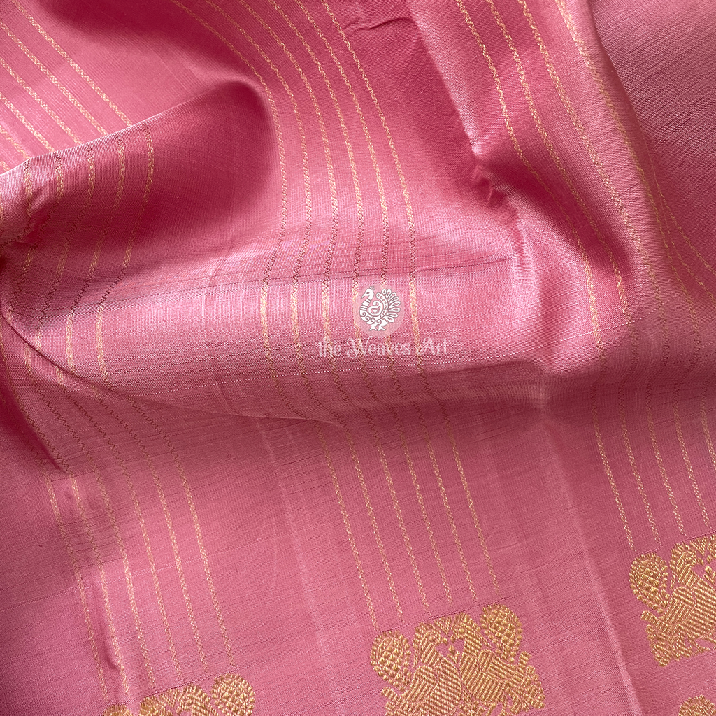 Borderless Kanchipuram Pure Silk Saree