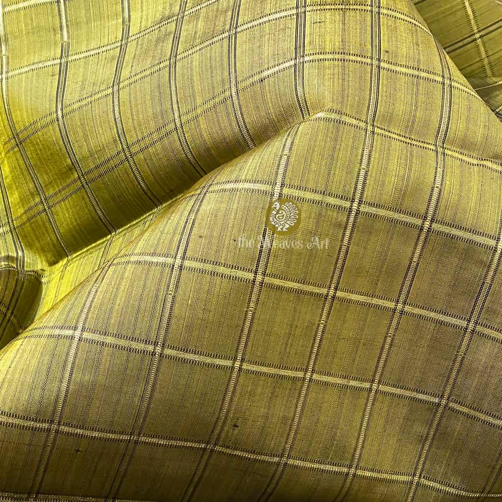 Checks Kanchi Sarees