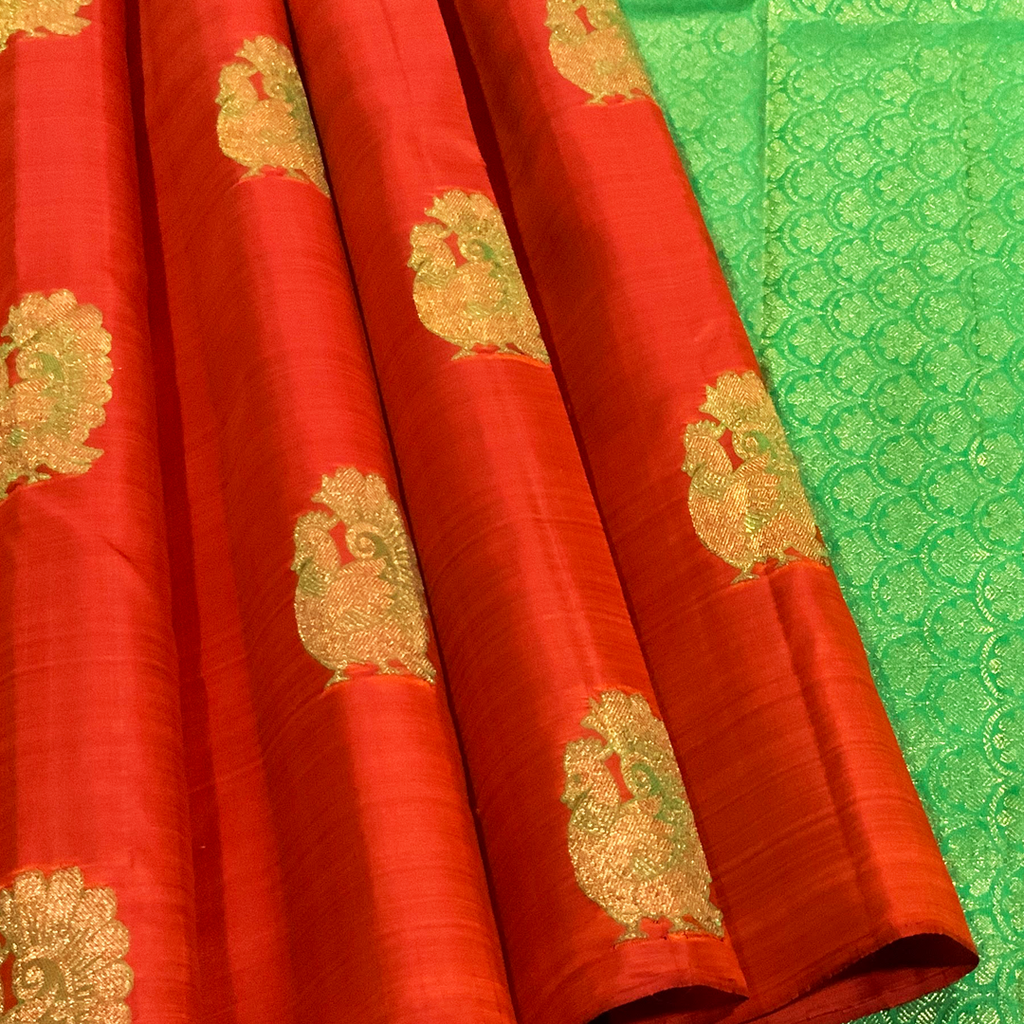 Borderless Kanchipuram Silk Sarees