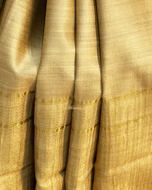 Pure Tussar Silk Sarees with Zari