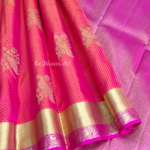 Pure Mysore silk sarees, 6.3 m (with blouse piece)