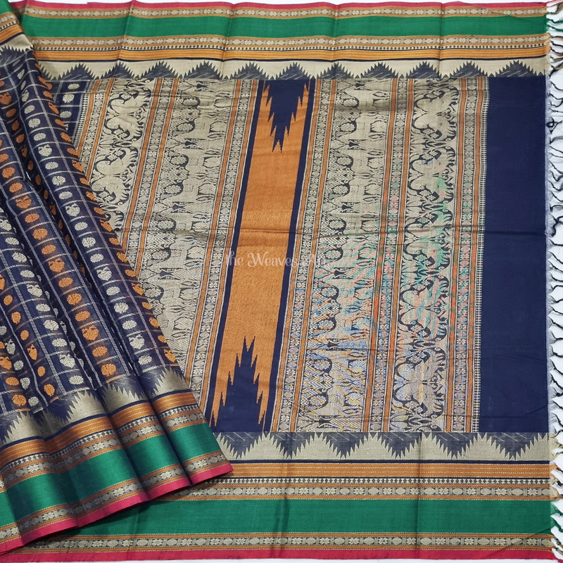 1000 Butta Handloom Kanchi Cotton Saree