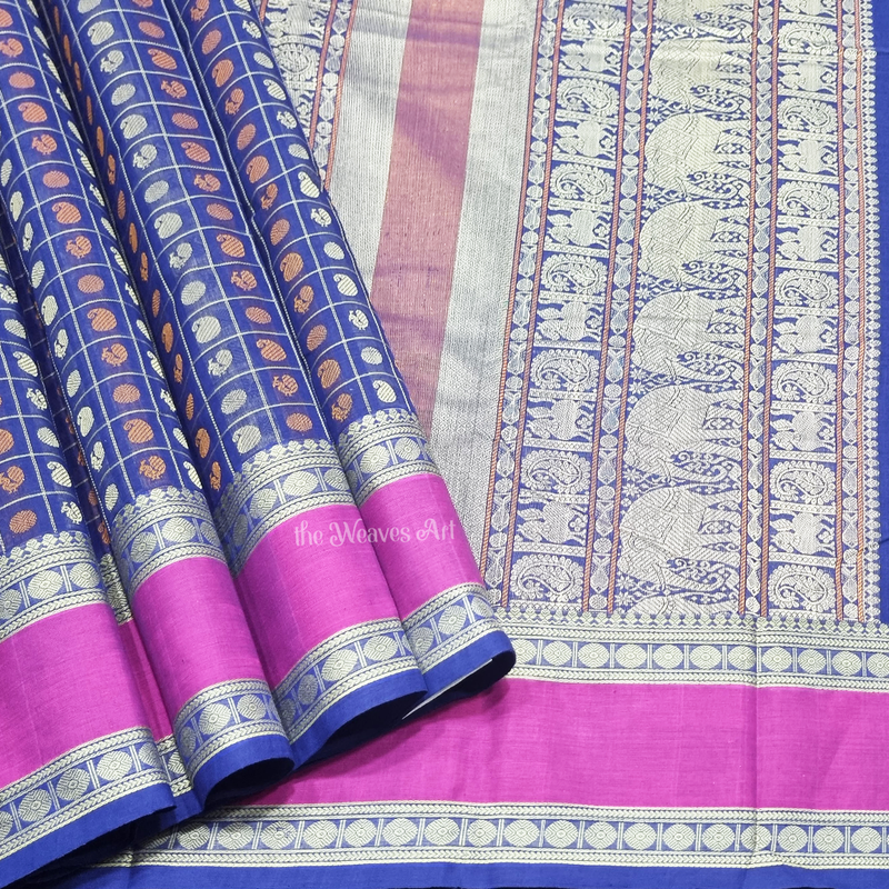 1000 Butta Kanchi Cotton Saree
