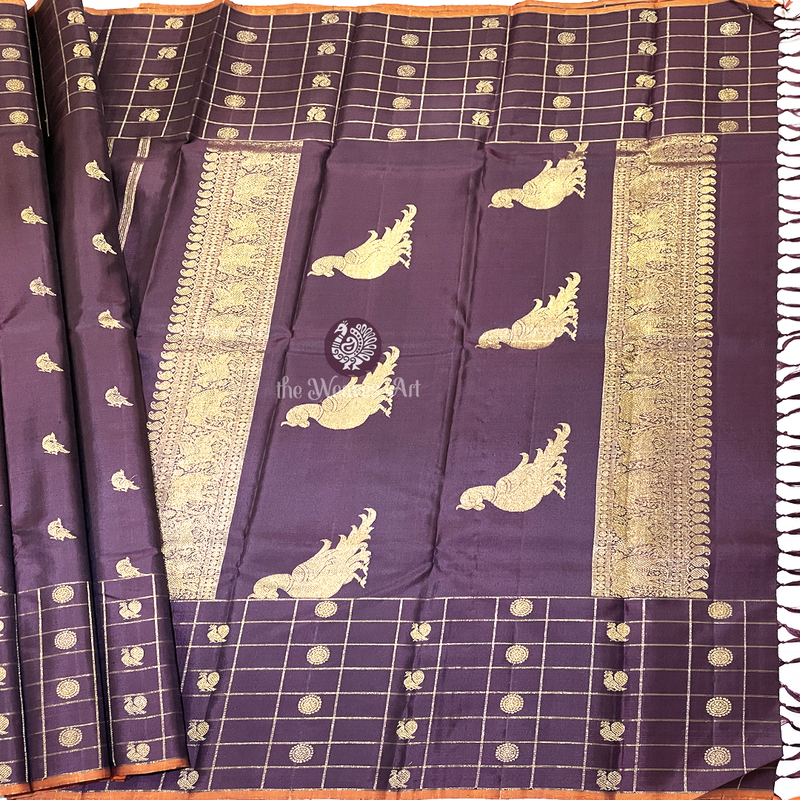 Andal Kili Kanchipuram Saree