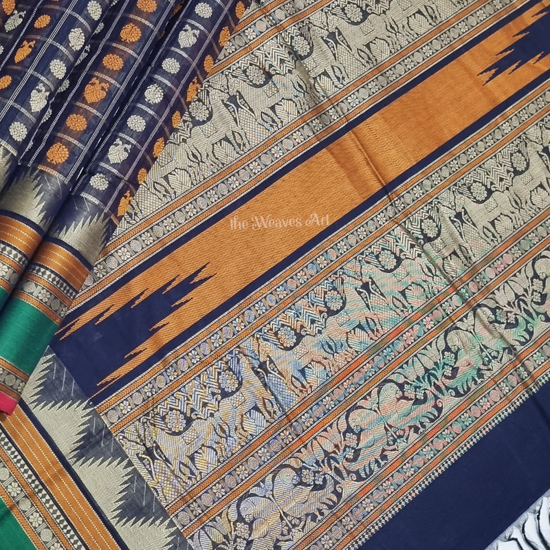 Ayiram Butta Kanchi Cotton Saree