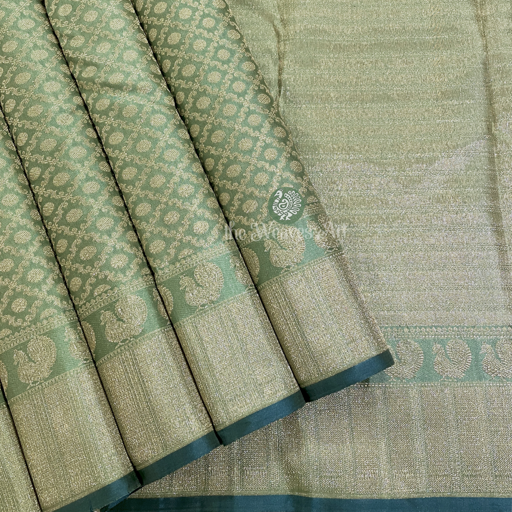 Banaras Kanchipuram Silk Saree
