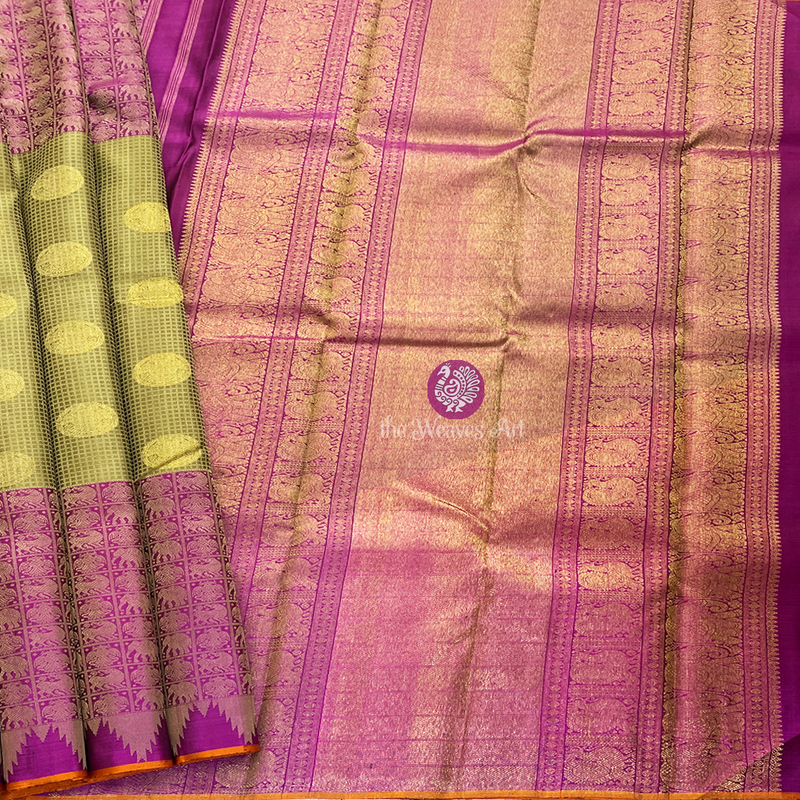 Big Border Kancheepuram Sarees