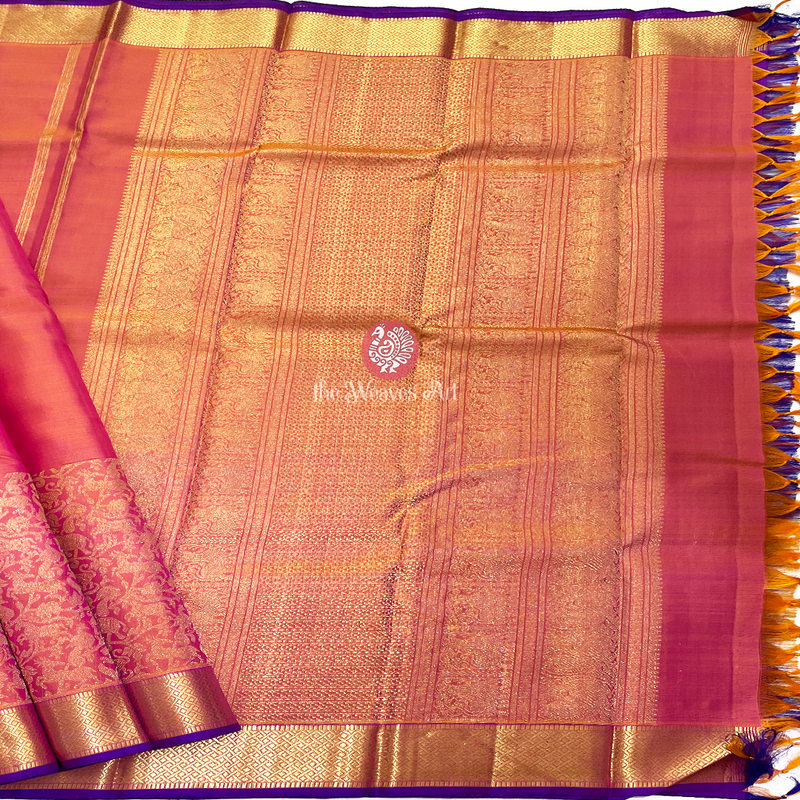 Big Border Kanchipuram Silk Sarees