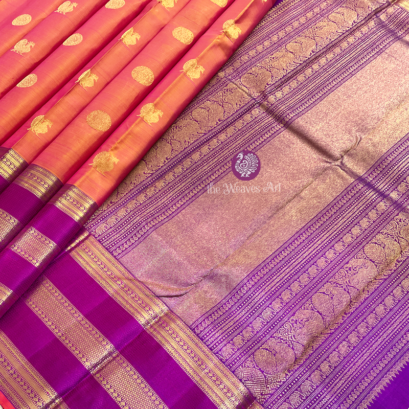 Big Border kanchi pattu sarees