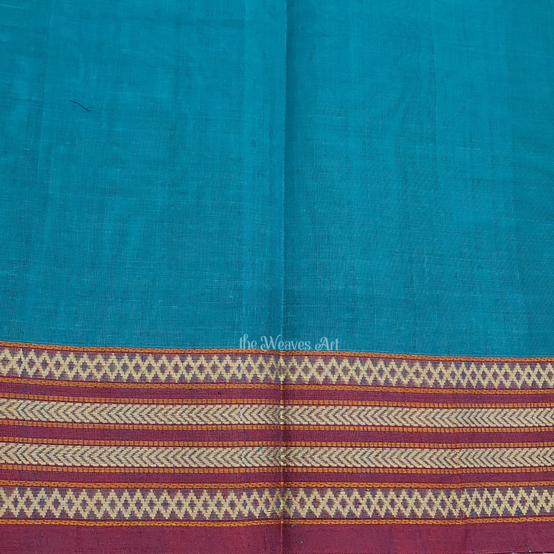 Bomkai Cotton Saree with Blouse