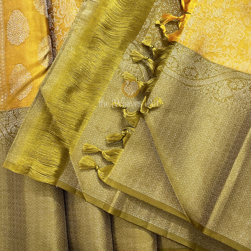 Brocade Kanjivaram Pure Silk Saree