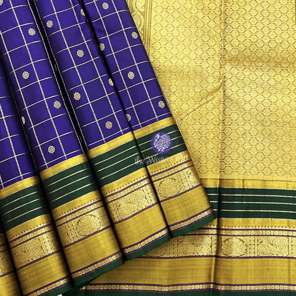 Checks Kanchi Pattu Sarees