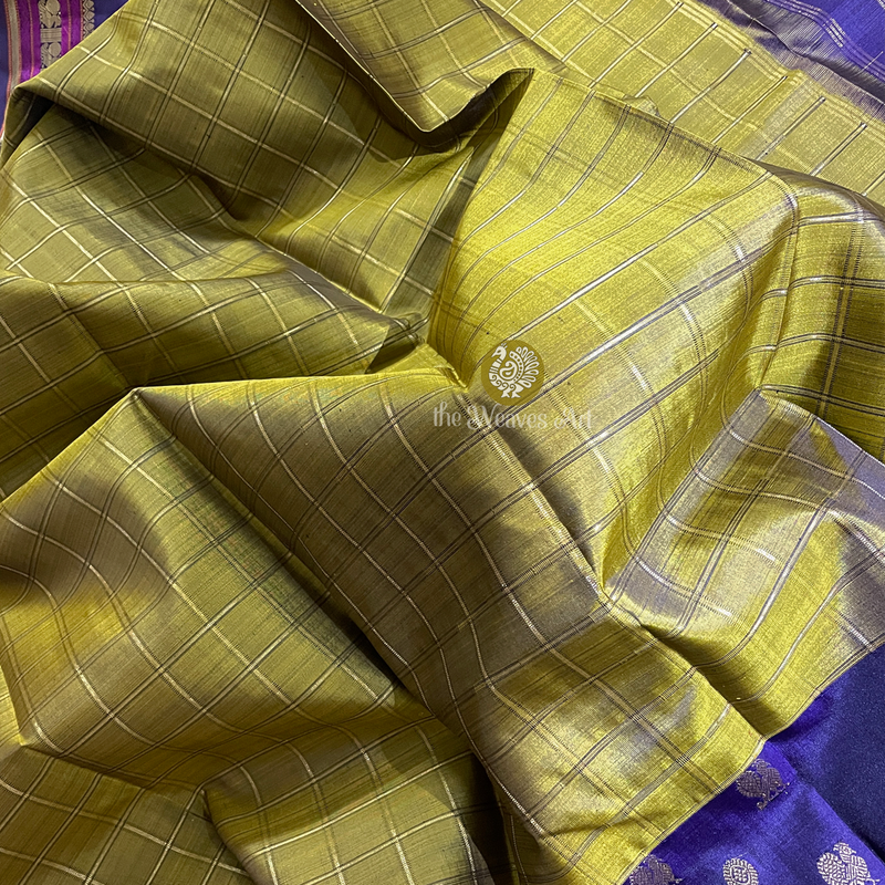 Checks Kanchi Pattu Sarees
