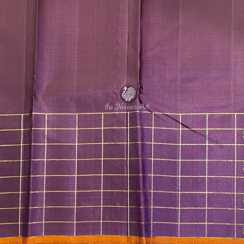 Checks Kanjivaram Big border saree