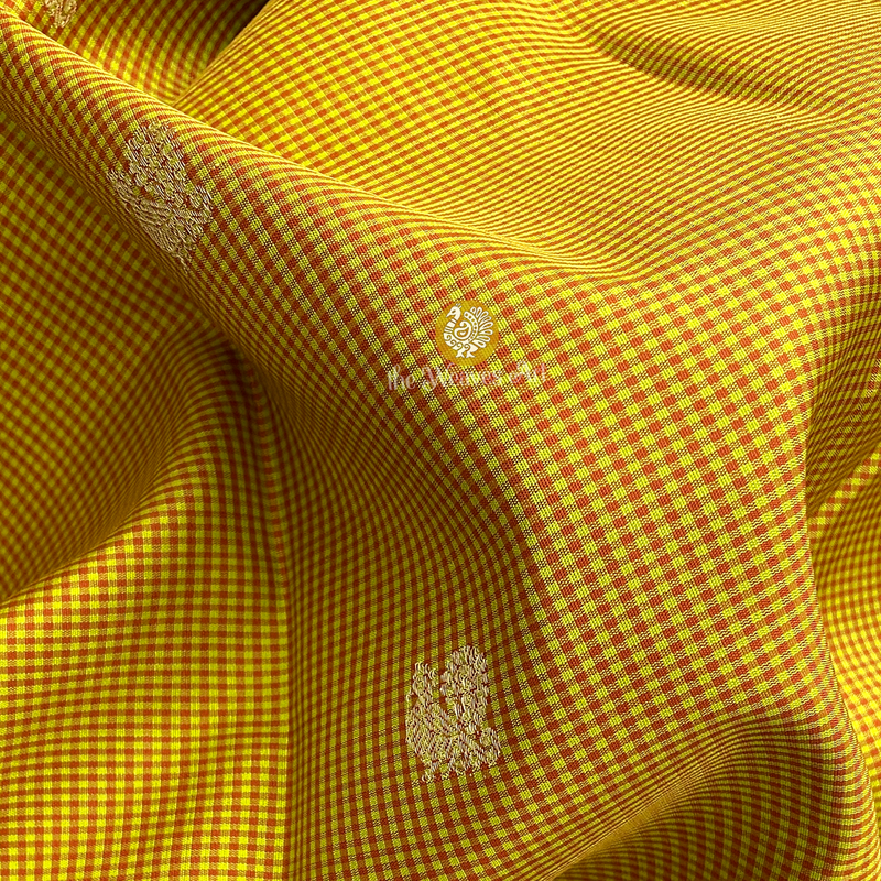 Checks Kanjivaram Sarees
