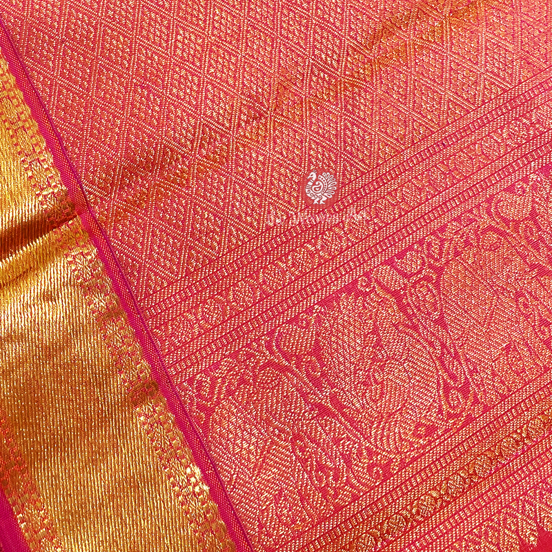 Doubl Shade Kancheepuram pattu Sarees