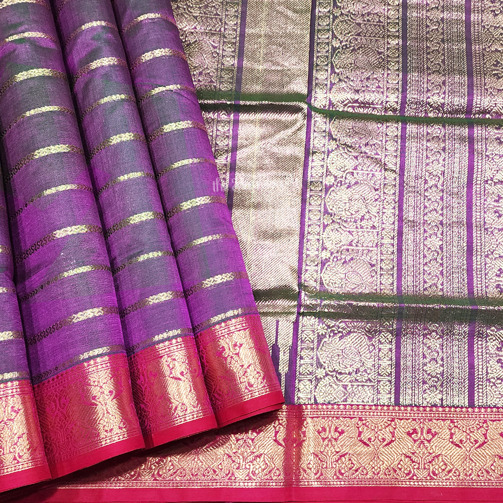 Dual Shade Kanchipuram Sarees