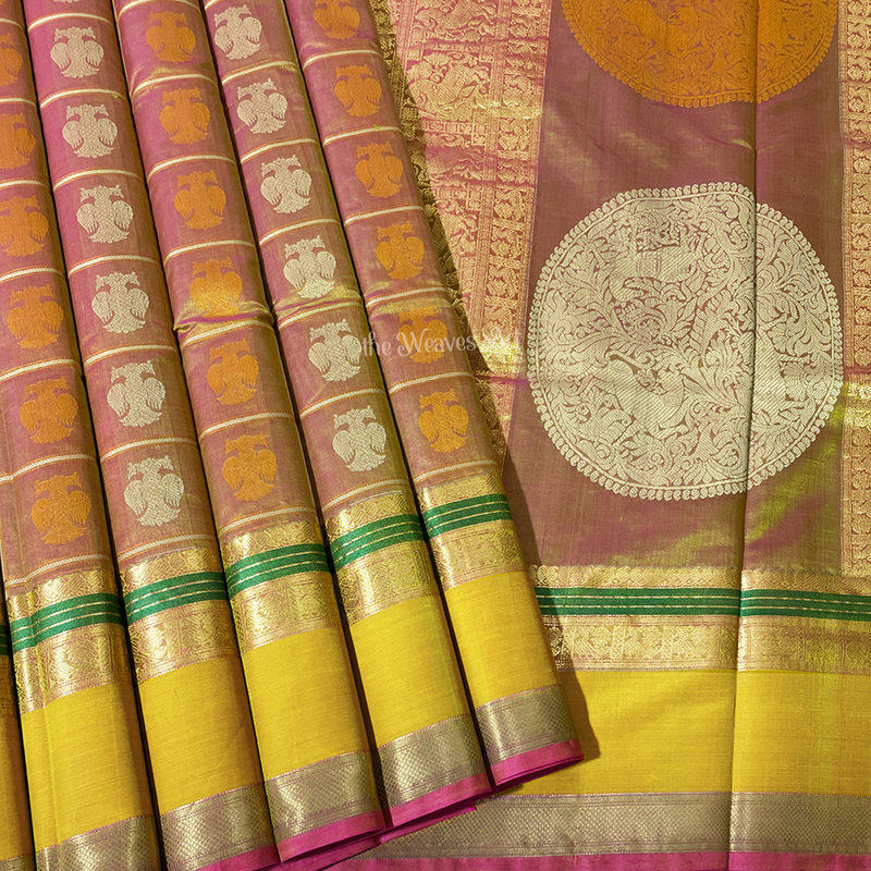 Gandaberunda Kanjivaram Saree