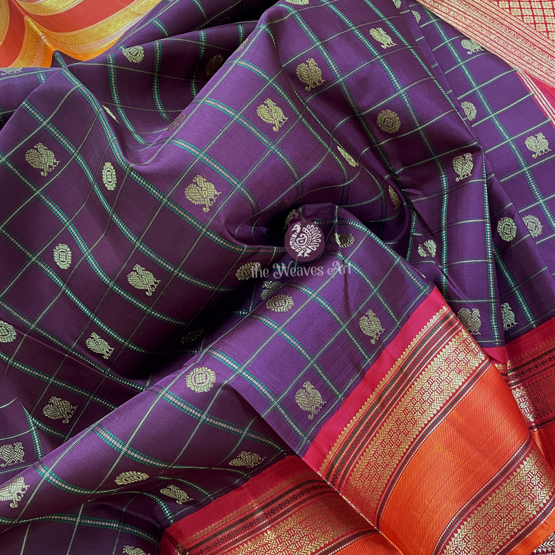 Ganga Jamuna Border Kanchi Sarees