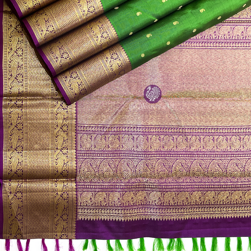 Gatti Border Kanchipuram Sarees