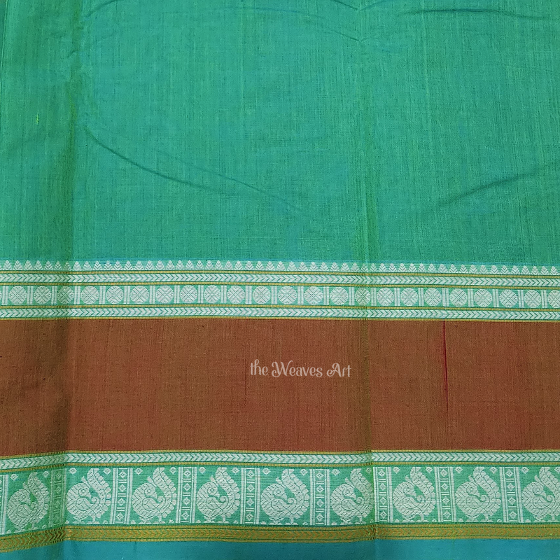 Green Color Kanchi Cotton Saree