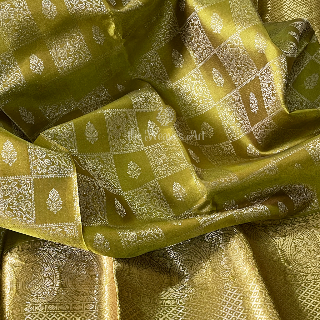 Green Kanchipuram Pure Silk Saree