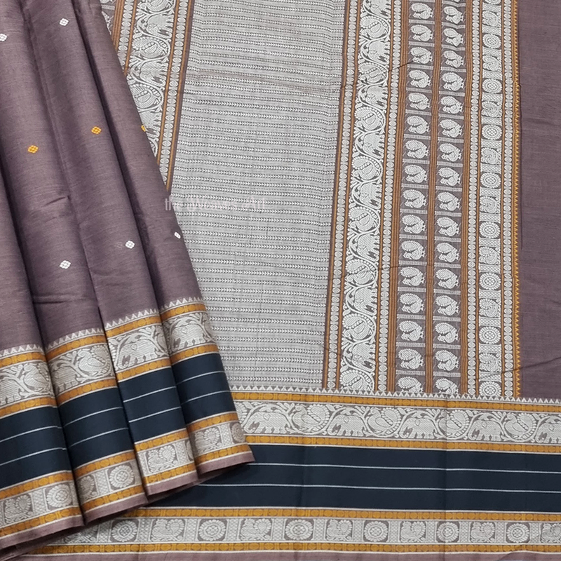 Handloom Kanchi Cotton Saree