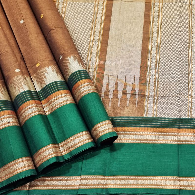 Handloom Kanchi Cotton Saree