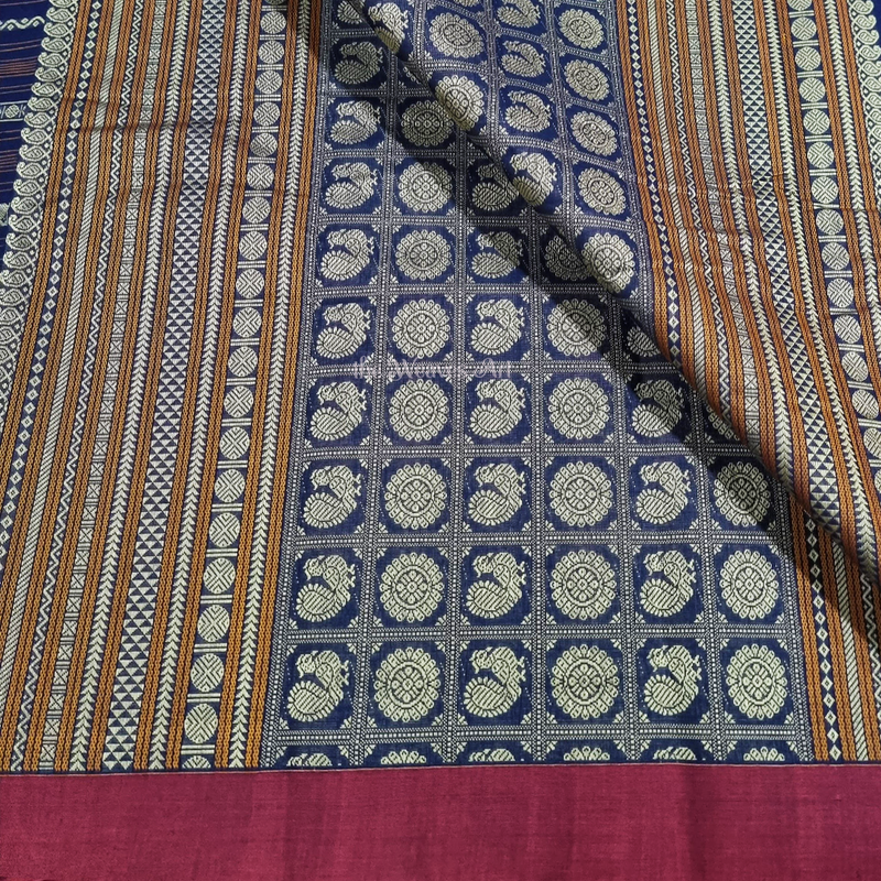 Handloom Kanchi Cotton Saree