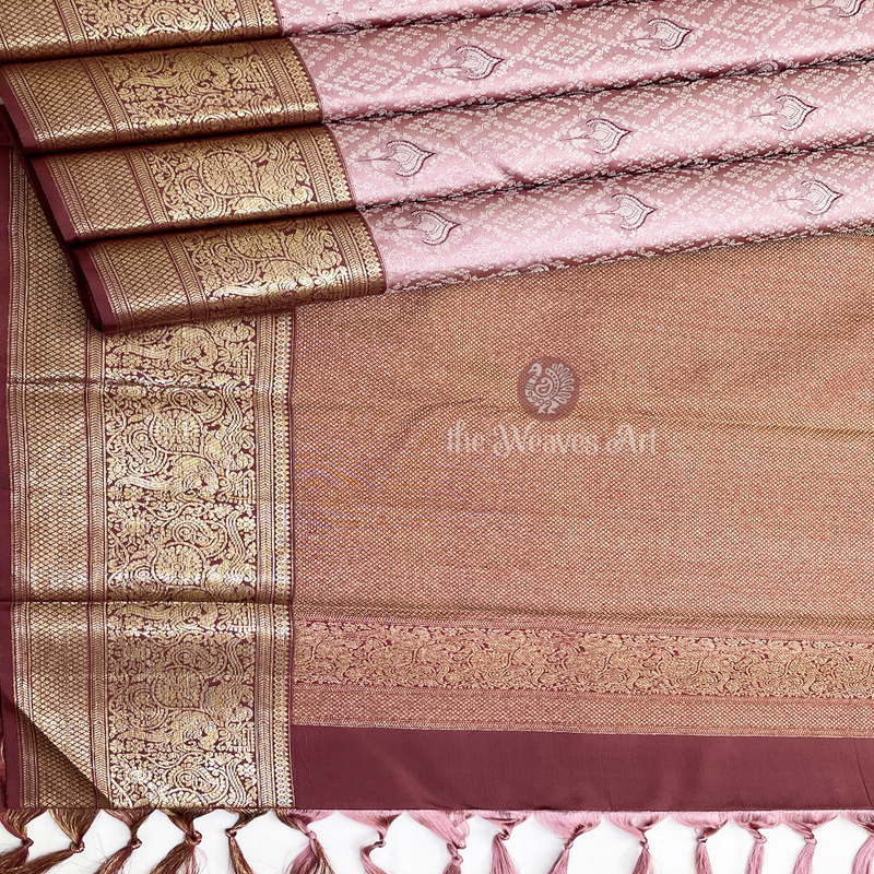 Handwoven Kanchipuram Pure Silk Saree