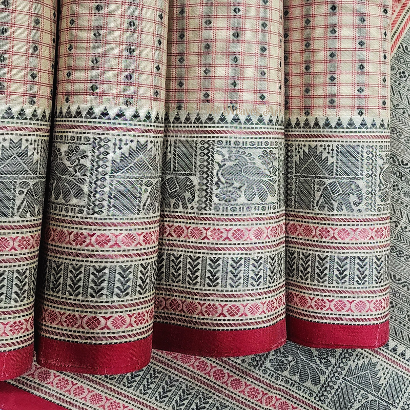 Kanchi Cotton Lakshadeepam Saree