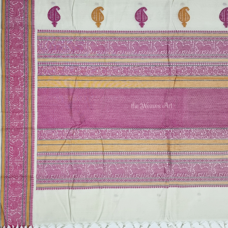 Kanchi Cotton Saree Pallu