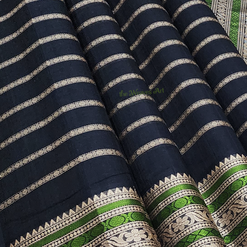 Kanchi Cotton Saree with Big Border