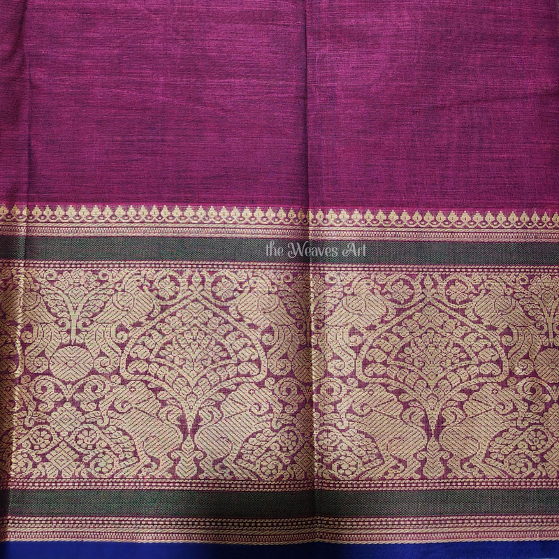 Kanchi Cotton Saree with Blouse