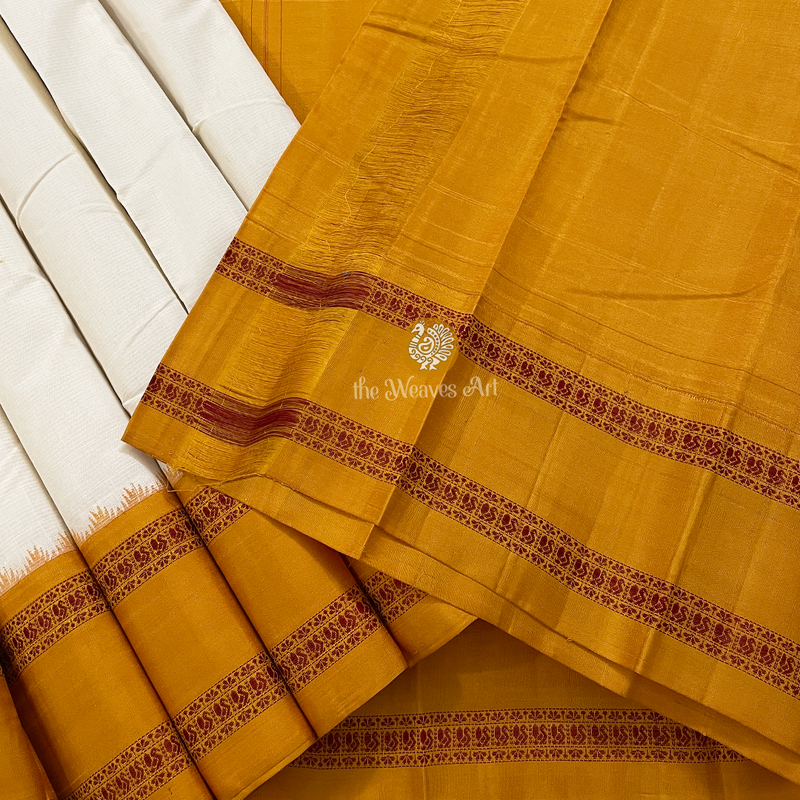Kanchi Cotton with Silk Pallu and Blouse