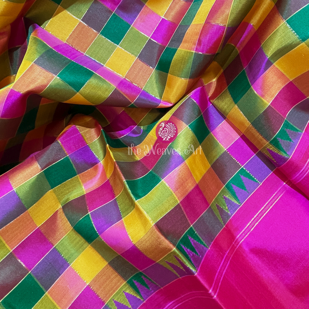 Kanchipuram Pure Silk Paalum Pazhamum Saree