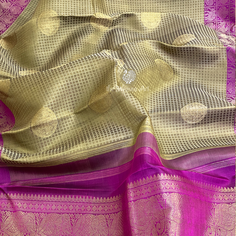 Kanchipuram Pure Silk Sarees with Pure Zari