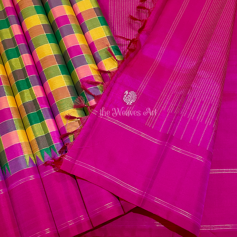 Kanchipuram Pure Silk with Pure Zari Saree