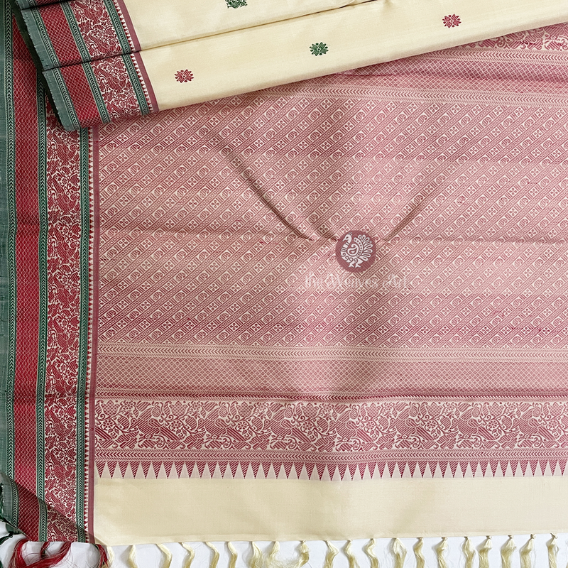 Kanchipuram Silk Sarees without Zari