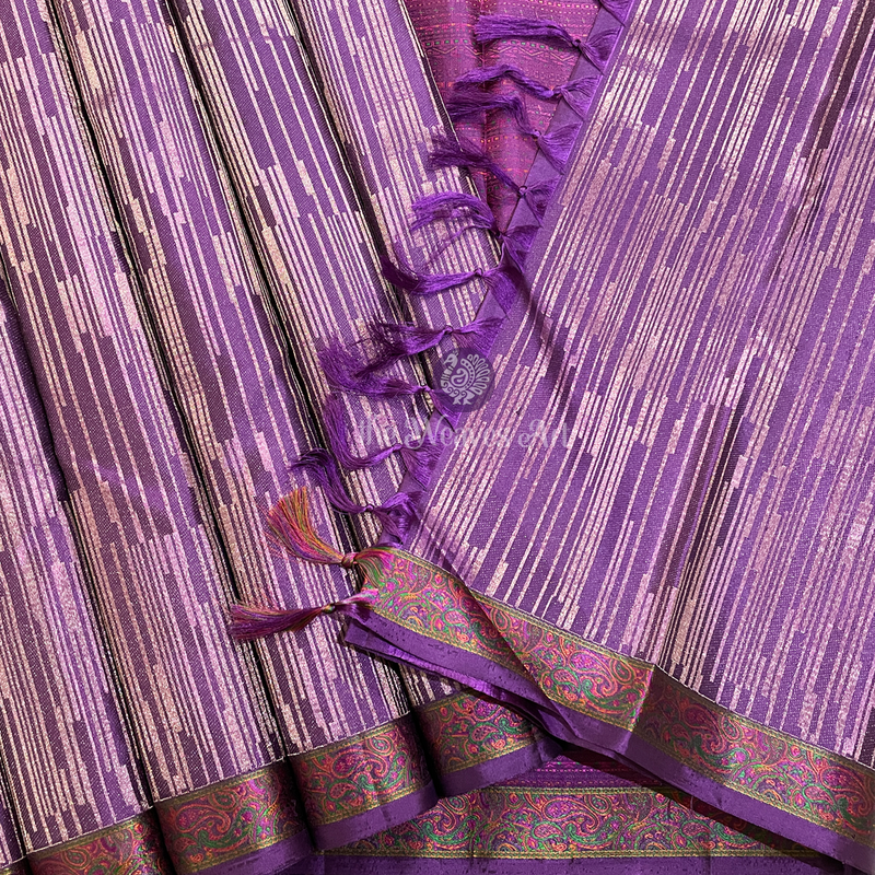 Kashmiri Kani Weave Silk Saree