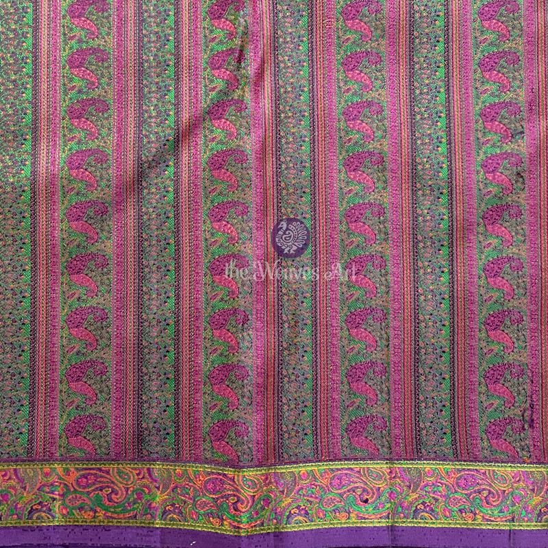 Kashmiri Kani Weave Silk Saree