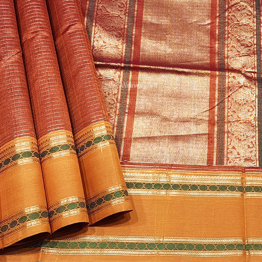 Kattam-Vari-Kanchipuram Sarees