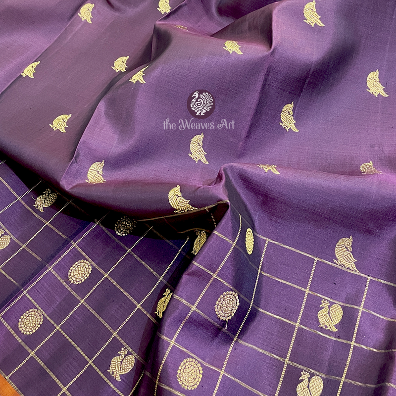 Kili Motif Kanchi Pattu sarees