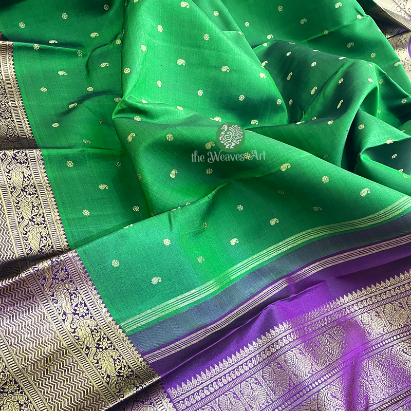 Kili Motifs kanchipuram sarees