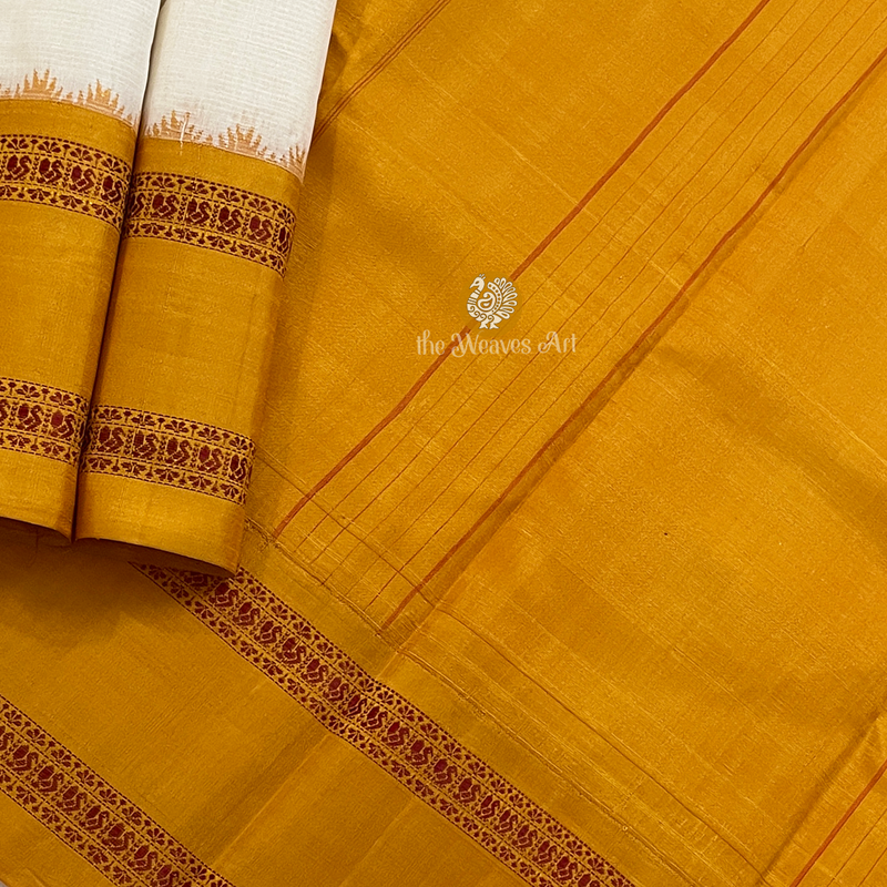 Korvai Kachipuram Silk Sarees
