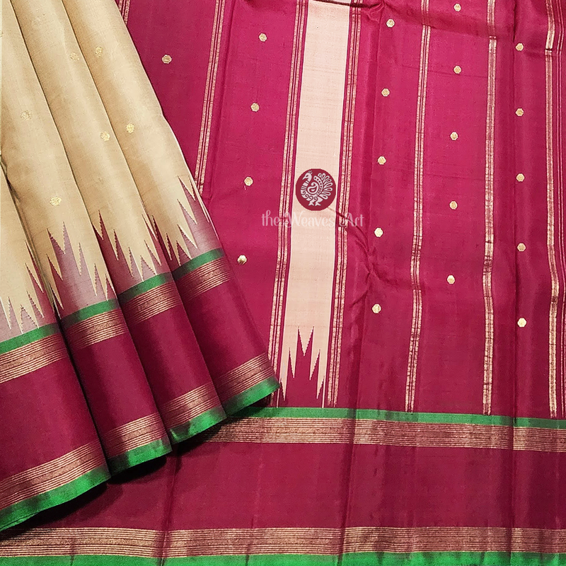 Korvai Kanchi Pattu Saree