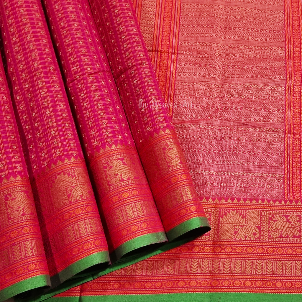 Lakshadeepam Kanchi Cotton Saree