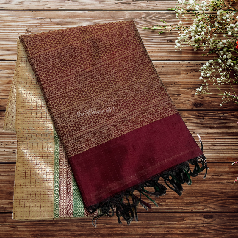 Lakshadeepam Kanchi Silk Cotton Sarees