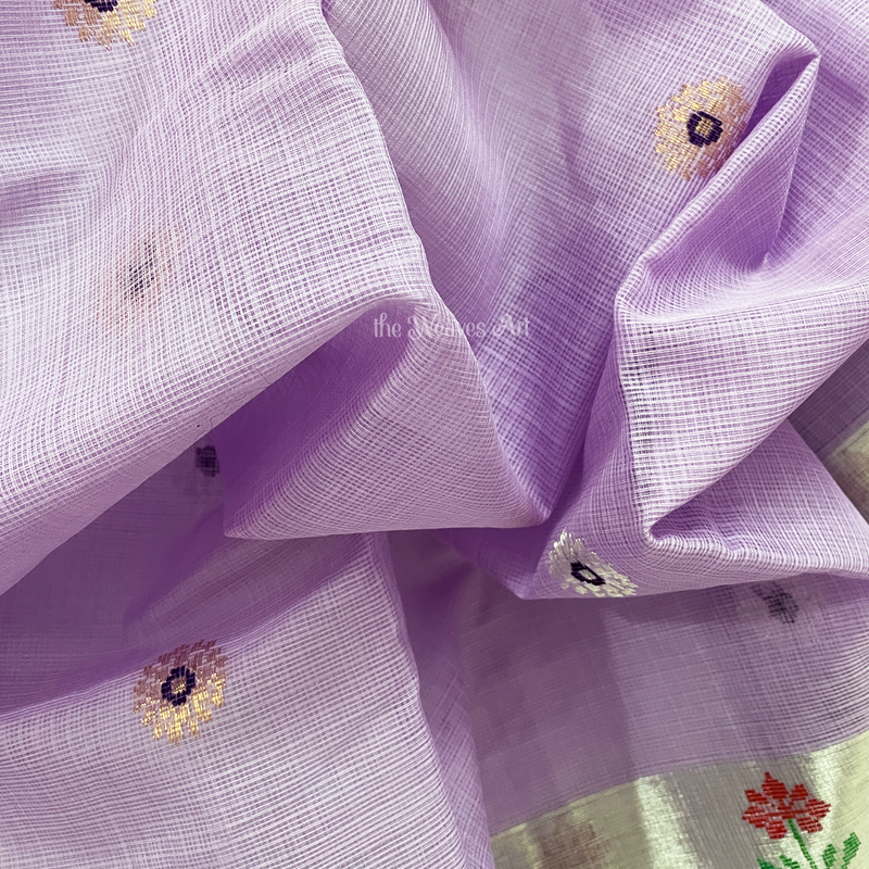 Lavender Color Kota Sarees