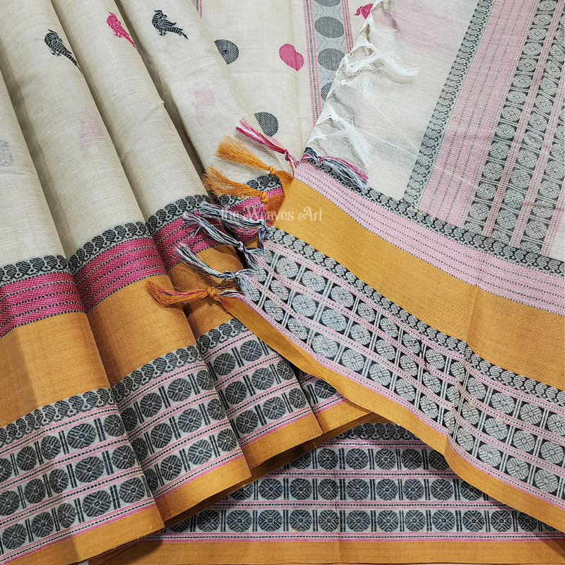Light Color Kanchi Cotton Saree